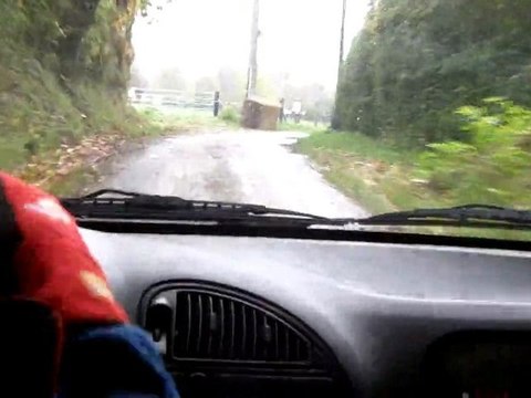 DELABRIERE SAXO VTS N2 RALLYE DE NORMANDIE BEUZEVILLE 2011 ES5