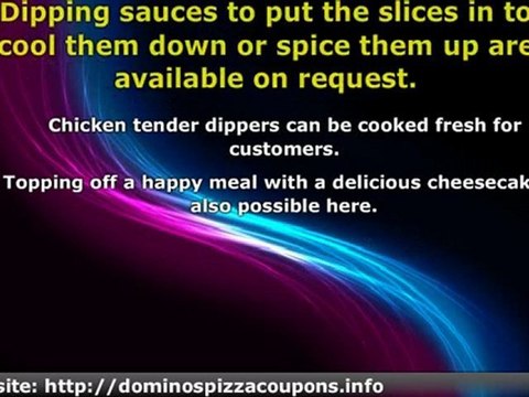 Saving Money With Dominos Pizza Coupons