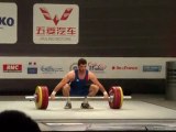 Weightlifting World Championships Paris 2011 - M85kgC- Giovanni BARDIS - Snatch 3-160kg