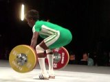 Weightlifting World Championships Paris 2011 - W75kgB - Juliet OKOEBOR - Snatch 3 - 100kg