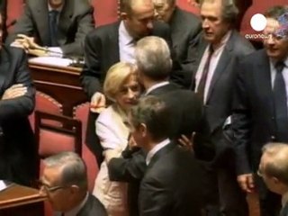 El Senado italiano acoge a "Supermario" y cierra la era...