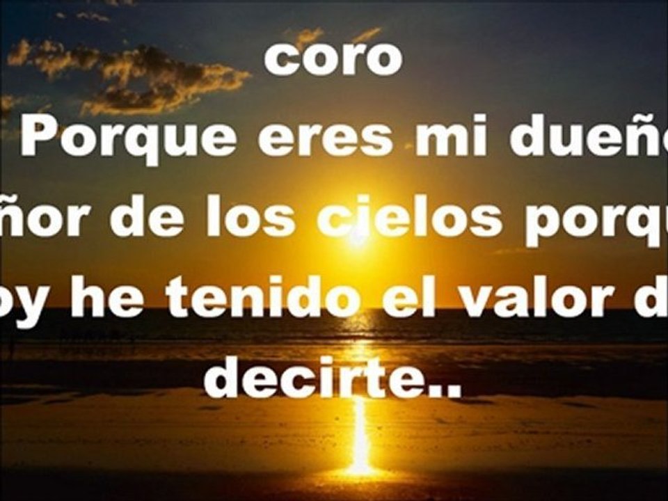 Tu eres mi dueño karaoke