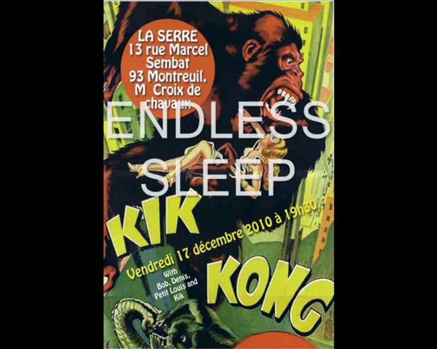 KIK KONG.  "ENDLESS SLEEP"