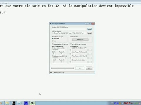 [TUTO] Installation cle usb Xp Bootable