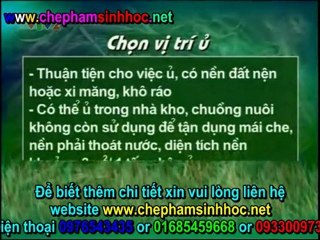 Quy trình xử lý rơm rạ thành phân vi sinh với chế phẩm Emic dau tien
