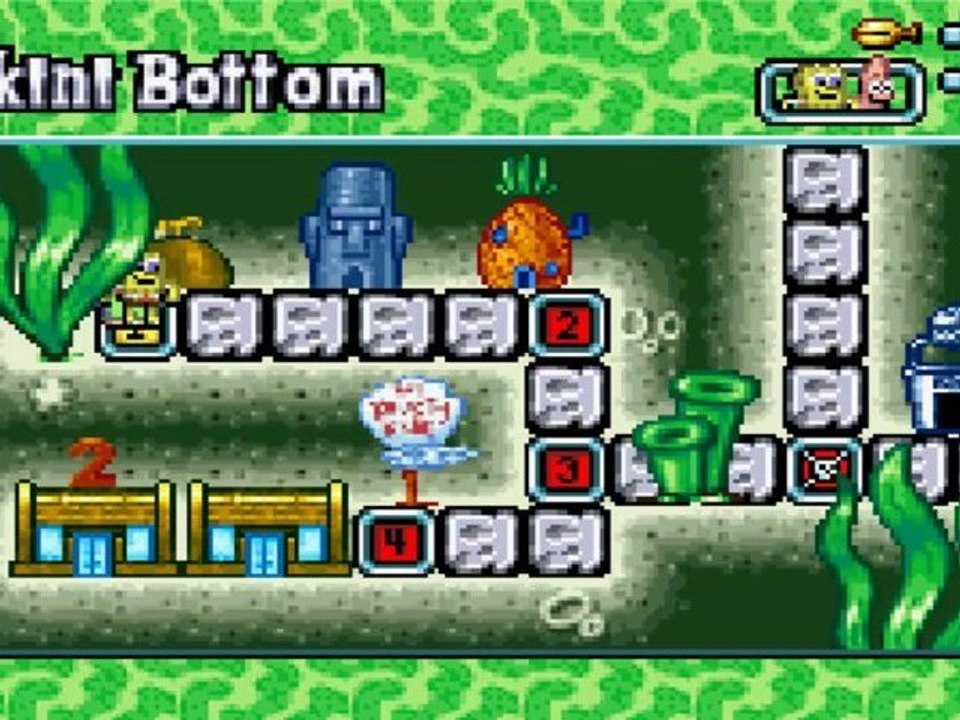 [1] wt : bob l'éponge le film (GBA)