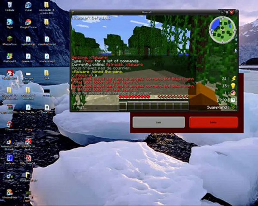 Hacker un serveur minecraft