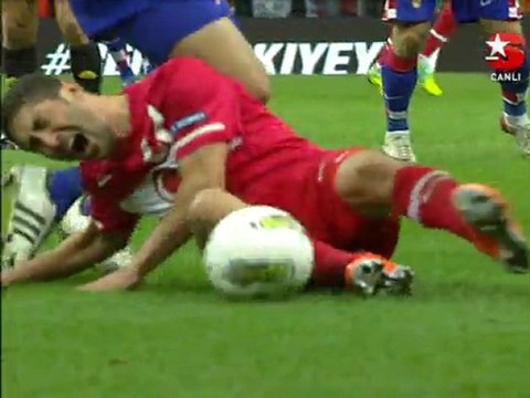 11 Kasım 2011 Euro 2012 Play-Off Türkiye-Hırvatistan Maçı İkinci Yarı