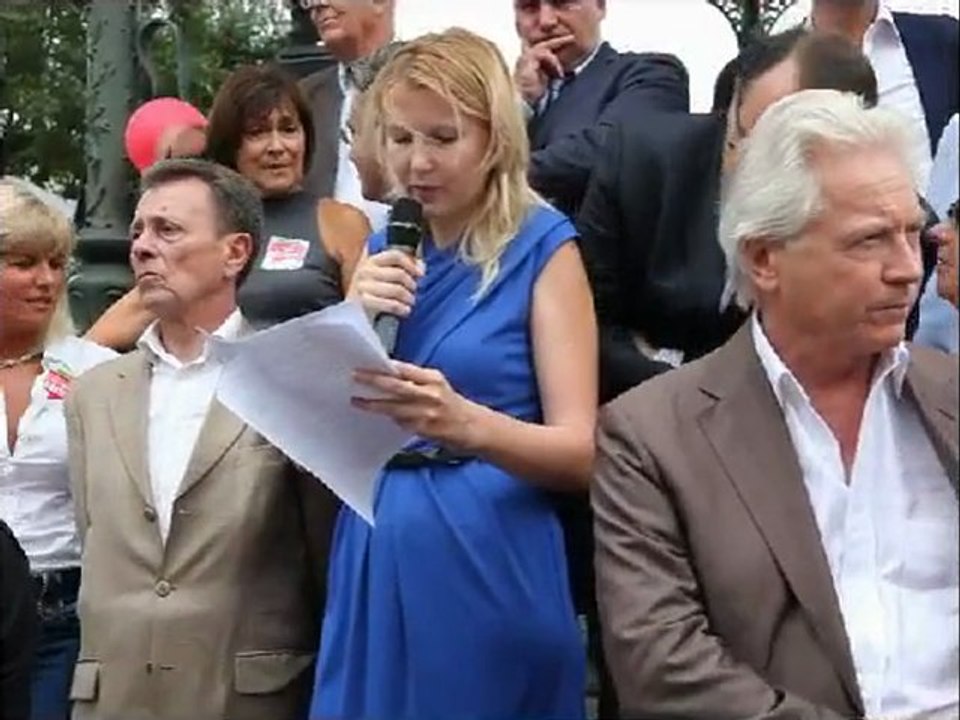Inauguration du kiosque des primaires citoyennes à Marseille