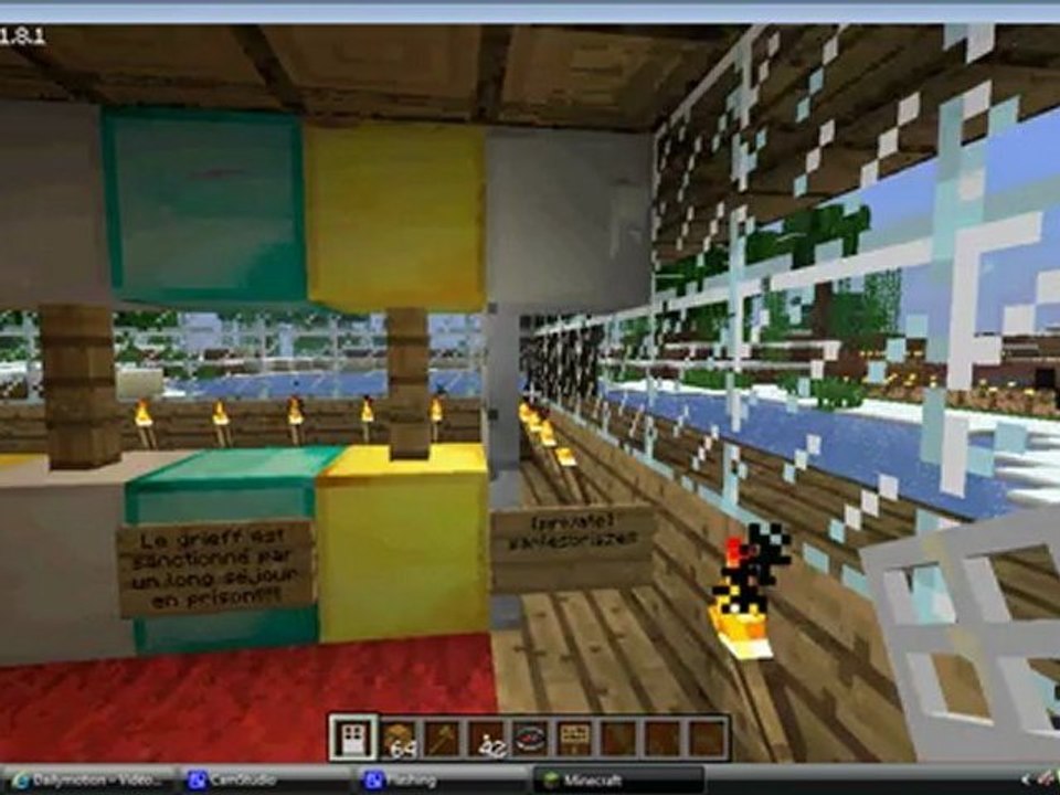 la vrai visite du serveur