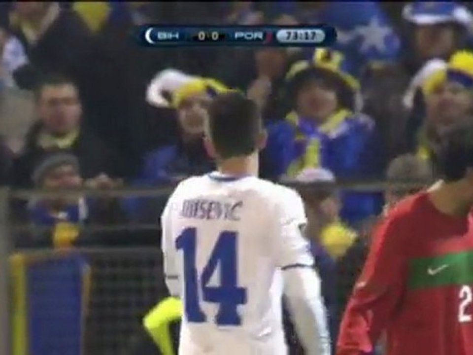 Portugal held by Bosnia & Herzegovina