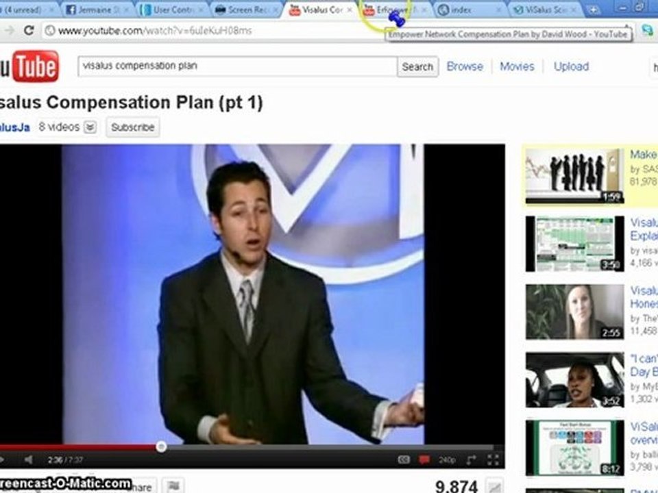 Empower Network and Visalus Compensation Plan 2011