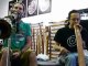 Sanshi and Jay Hoad jamming at Didgeridoo Breath didgeridoo store