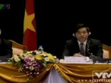 Ông Nguyễn Tấn Dũng chủ trì hội nghị hợp tác kinh doanh Việt - Lào