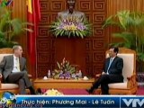 Thủ tướng Nguyễn Tấn Dũng tiếp trưởng đại diện quỹ IMF tại Việt Nam