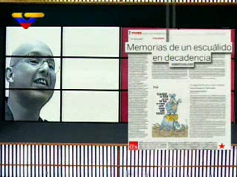 Cayendo y Corriendo Chavez arrasa en encuestas privadas  Teodoro contra el borracho  11.11 2011 2/2