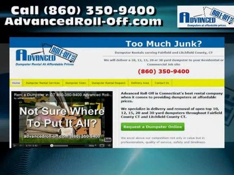 Dumpster Rentals New Milford CT – Advanced Roll-Off