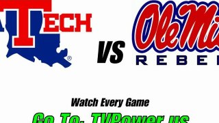 Watch La Tech vs Ole Miss football streaming live online