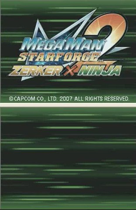 megaman starforce 2 zerker x ninja introduction
