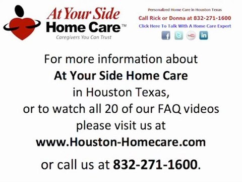 Video 8: What should I be looking for in a Home Care Agency?