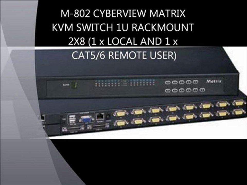 Matrix KVM Switch By KVMSwitchTech.com