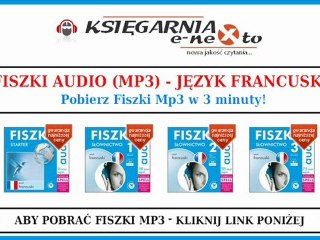 FRANCUSKI FISZKI AUDIO (Mp3) - Nauka słówek (Słownictwo, Czasowniki, Starter)