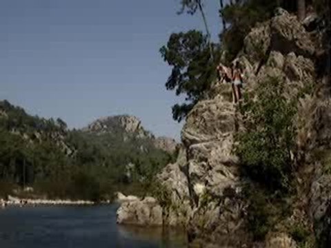 pti saut dune falaise en corse