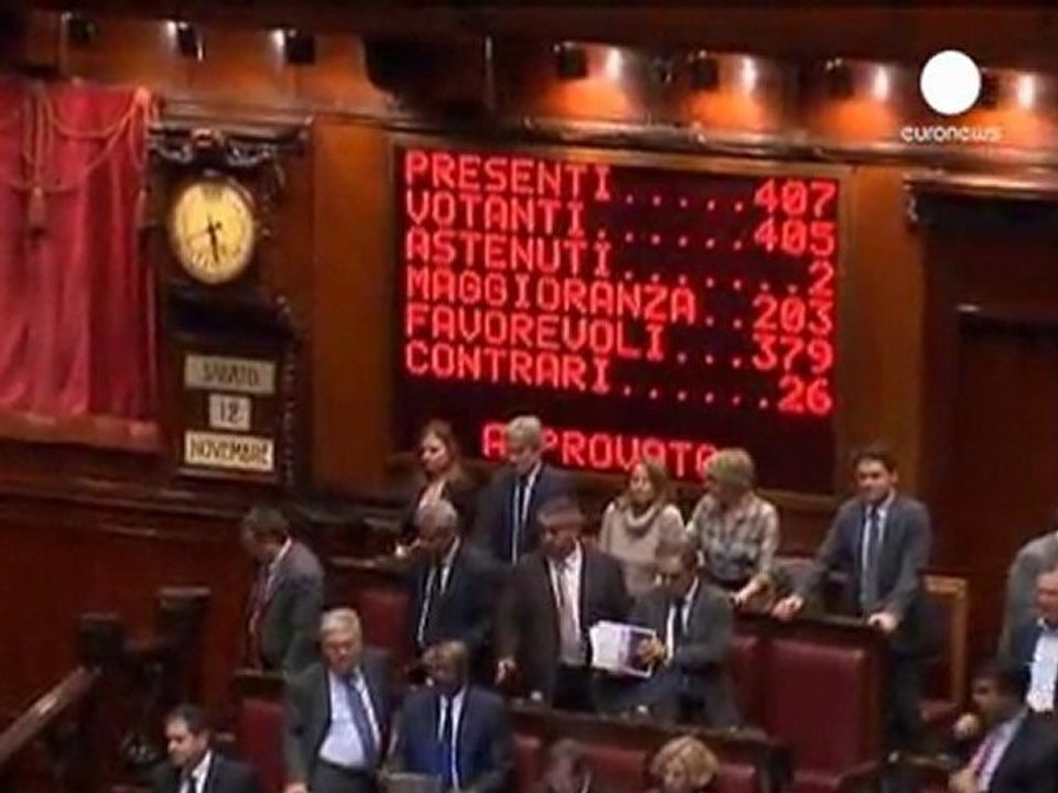 Italian parliament backs austerity measures