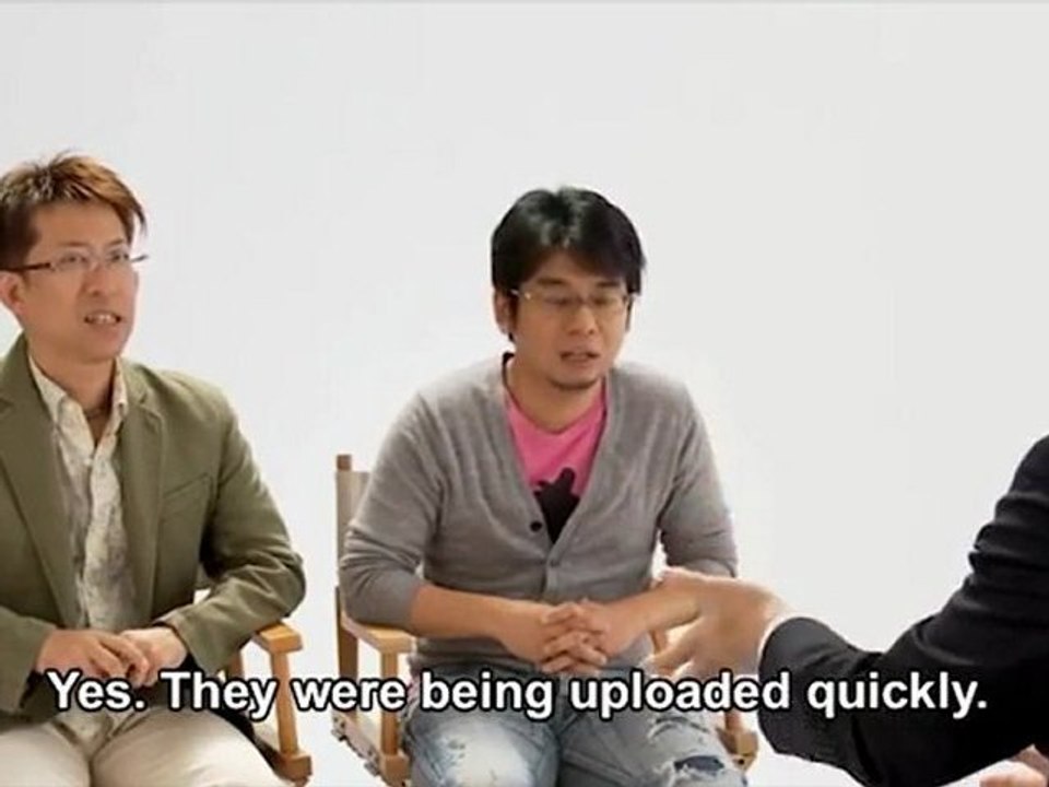 Freakyforms - Iwata interroge des développeurs