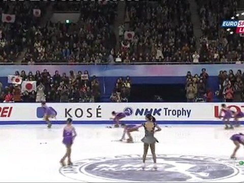 2011 NHK Trophy Ladies SP 10 Akiko SUZUKI JPN