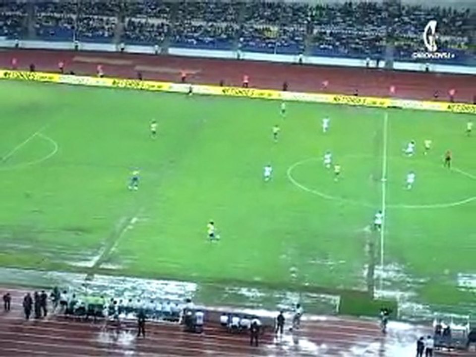 Extraits du match Gabon vs Brésil et ITWs