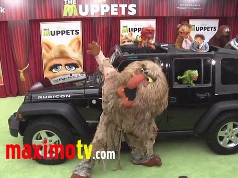 The Muppets at The Muppets World Premiere Arrivals
