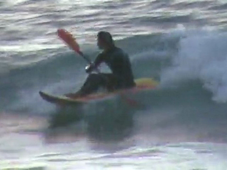 wave ski à la Baie le 11 Novembre 2011