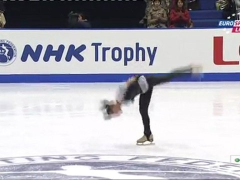 2011 NHK Trophy Ladies SP 9 Alena LEONOVA RUS