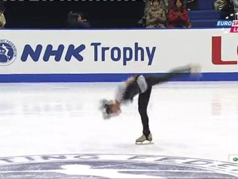 2011 NHK Trophy Ladies SP 9 Alena LEONOVA RUS