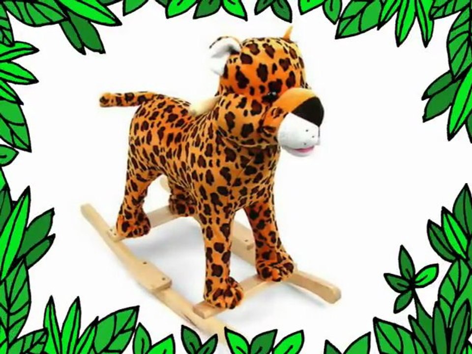 Plush Rocking Cheetah