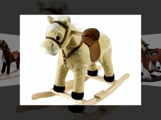 Kids Plush Rocking Horses