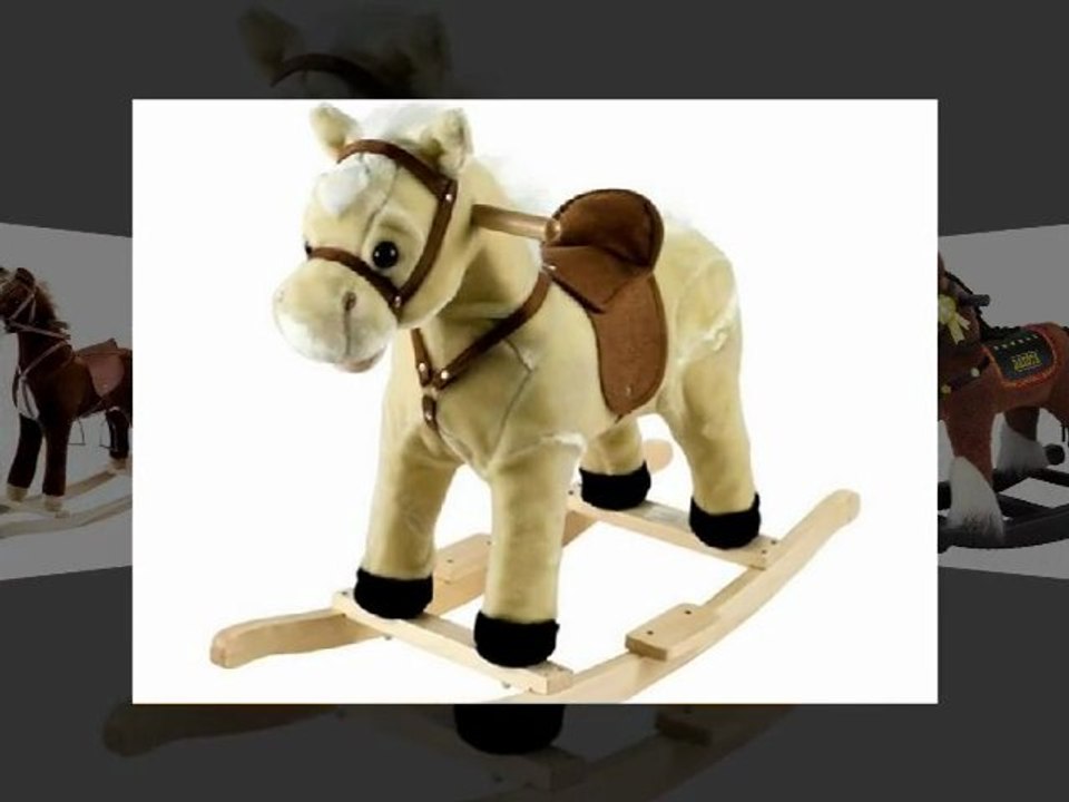 Kids Plush Rocking Horses
