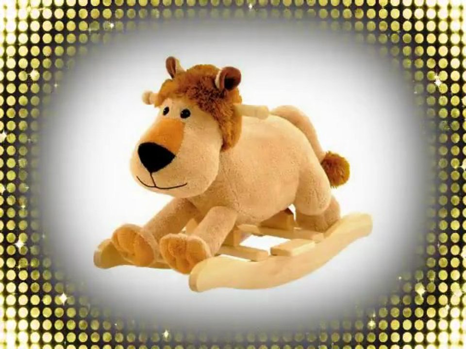 Roar! Plush Kids Rocking Lion