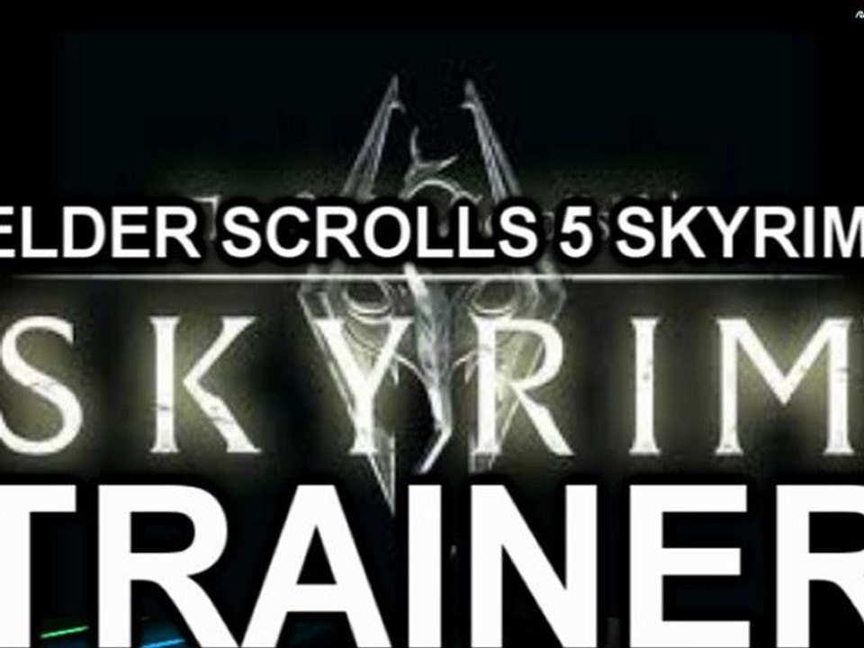 ELDER SCROLLS 5 SKYRIM TRAINER HACK