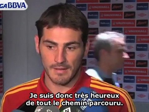 Espagne : Casillas dans l'Histoire