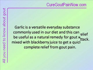 Make Your Own Natural Remedy For Gout