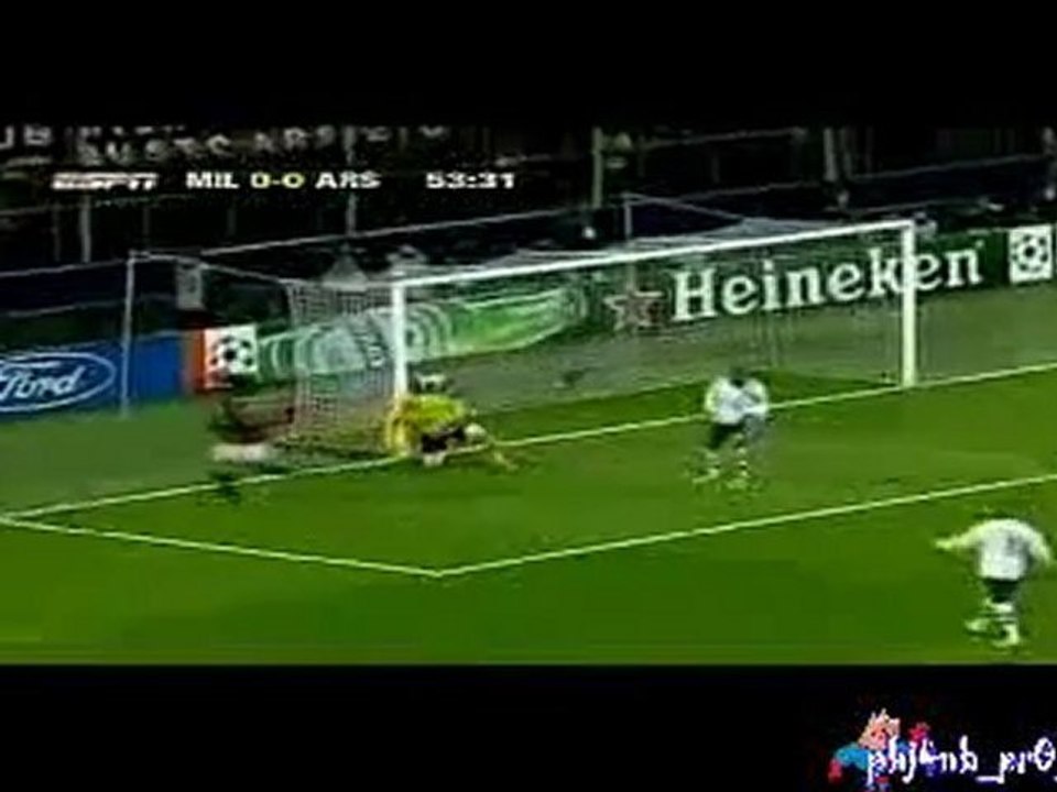 AC Milan 0-2 Arsenal FC (Agg: 0-2) 4/3/2008 Highlights & All Goals.