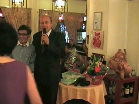 Baguettes d'or La Chine Tours 2009 le 15 septembre par Eric Duluc Fédération internationale du Tourisme