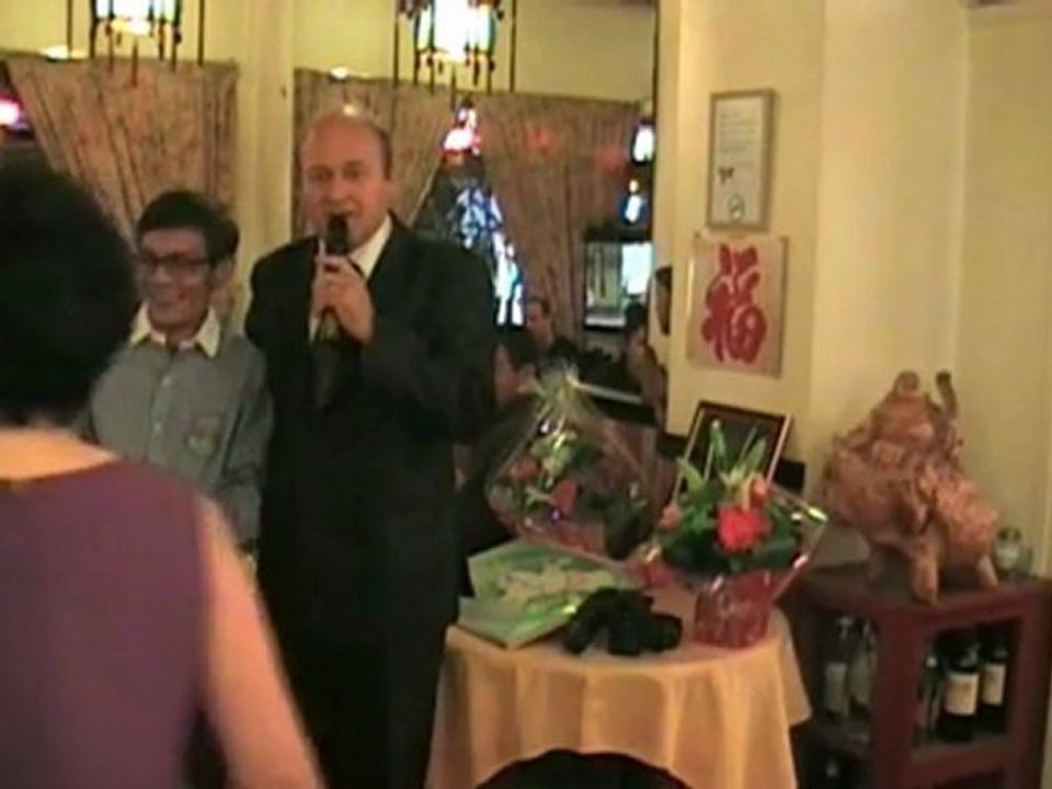 Baguettes d'or La Chine Tours 2009 le 15 septembre par Eric Duluc Fédération internationale du Tourisme