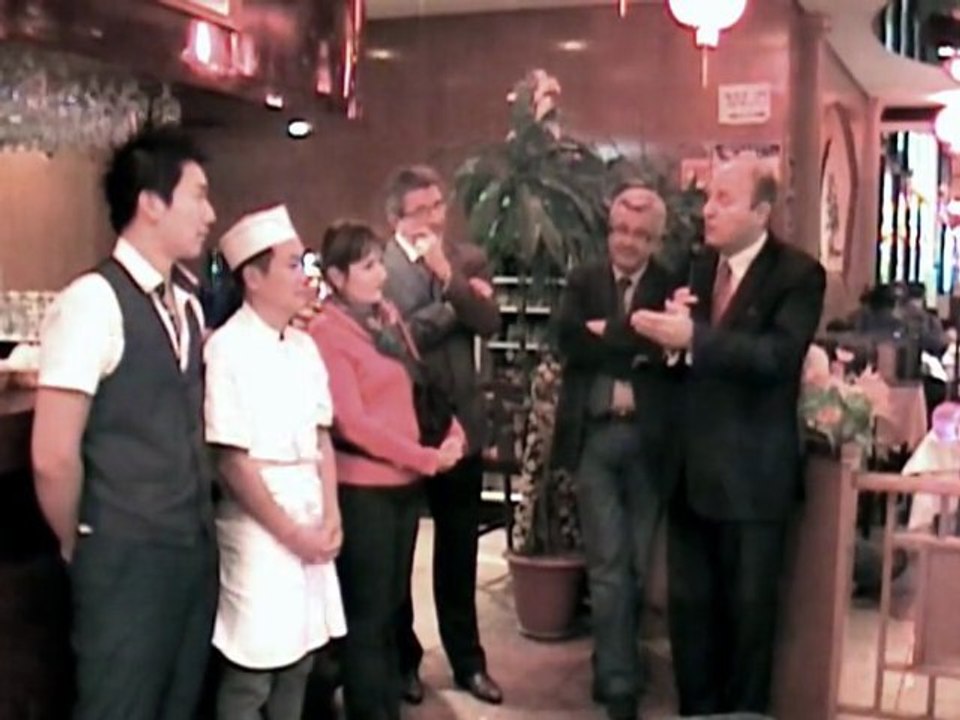 Baguettes d'or Le shanghaï Villeneuve les Béziers 13 novembre 2009 par Eric Duluc Fédération internationale du Tourisme