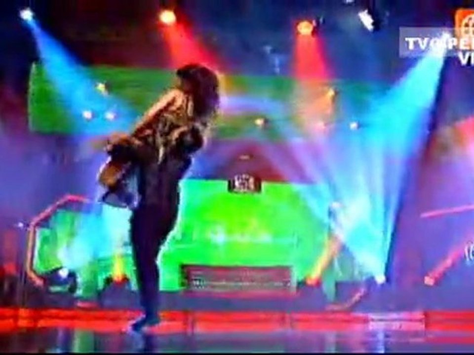 Tati Alcantara bailo "La loca" en "Reyes del show"