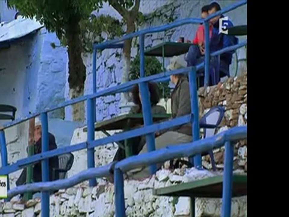 Tanger - Le mythique café Hafa