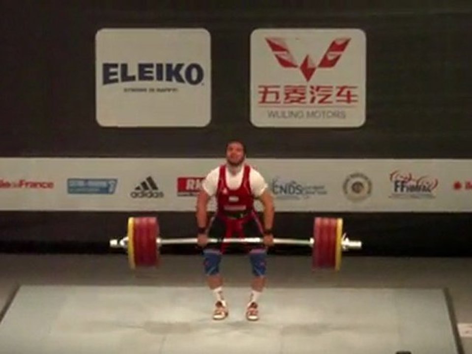 World Weightlifting Championships - M85kgB - Shrezodjon YUSUPOV - Clean & Jerk 2 - 205kg
