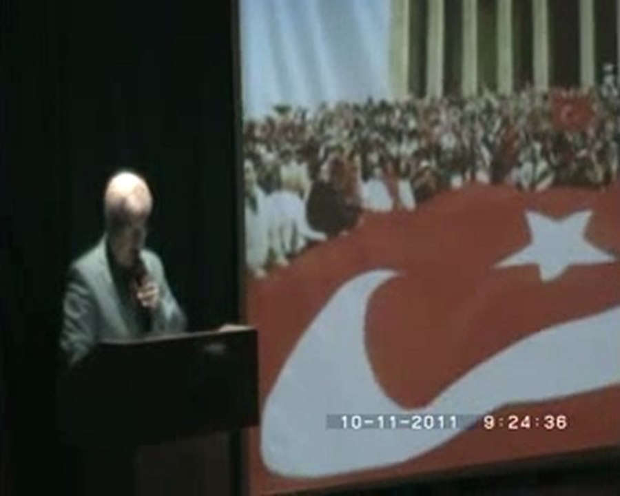 Okul Müdürümüz Mehmet Yaşar'ın 10 Kasım Konuşması